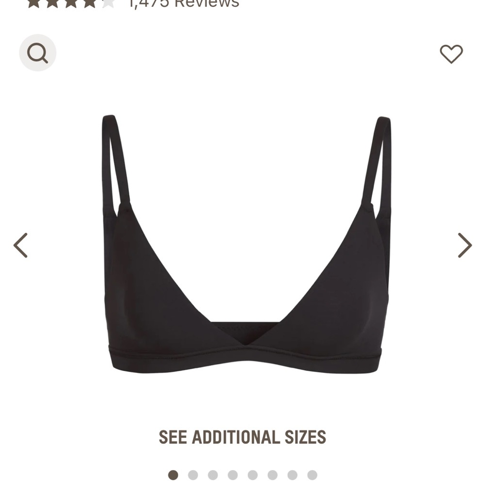 Skims triangle bralette